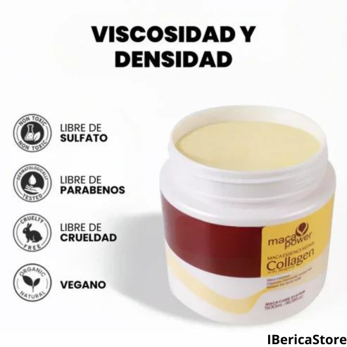 Tratamiento Capilar de Colágeno + ¡Regalo de Mascarilla de Té Verde!