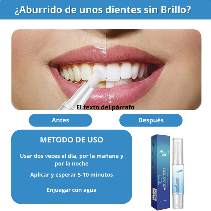 Irrigador Dental HydroClean Pro™ + ¡Regalo Lápiz Blanqueador!